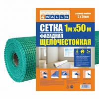 Сетка фасадная 4WELLS 5ммх5мм 50м2 зеленая